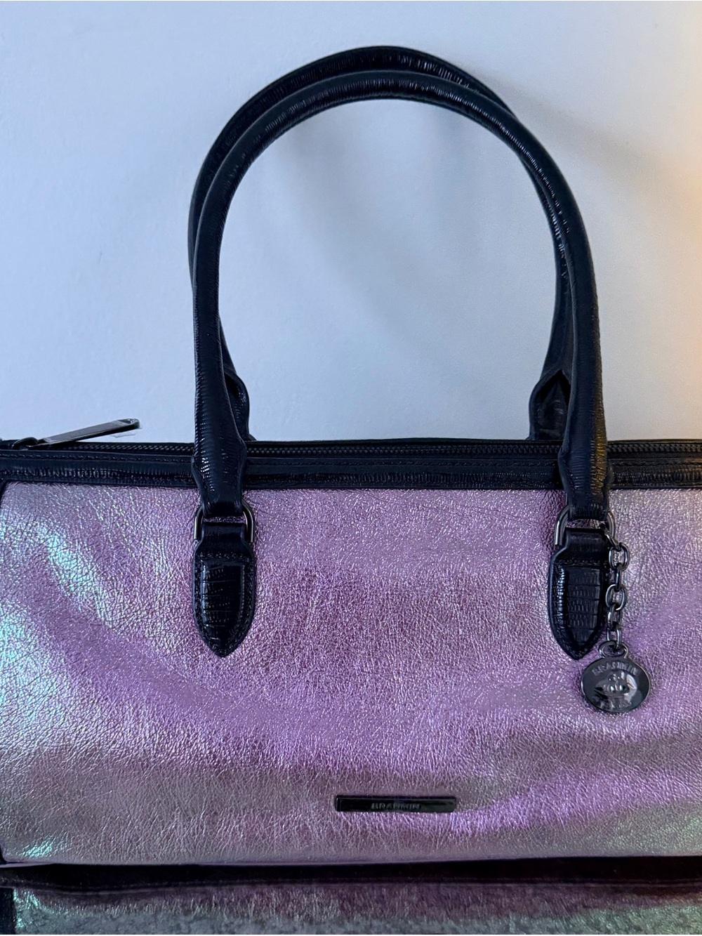 Brahmin Heroic Purple Adelaide Shoulder Bag